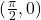 (\frac{\pi}{2},0)