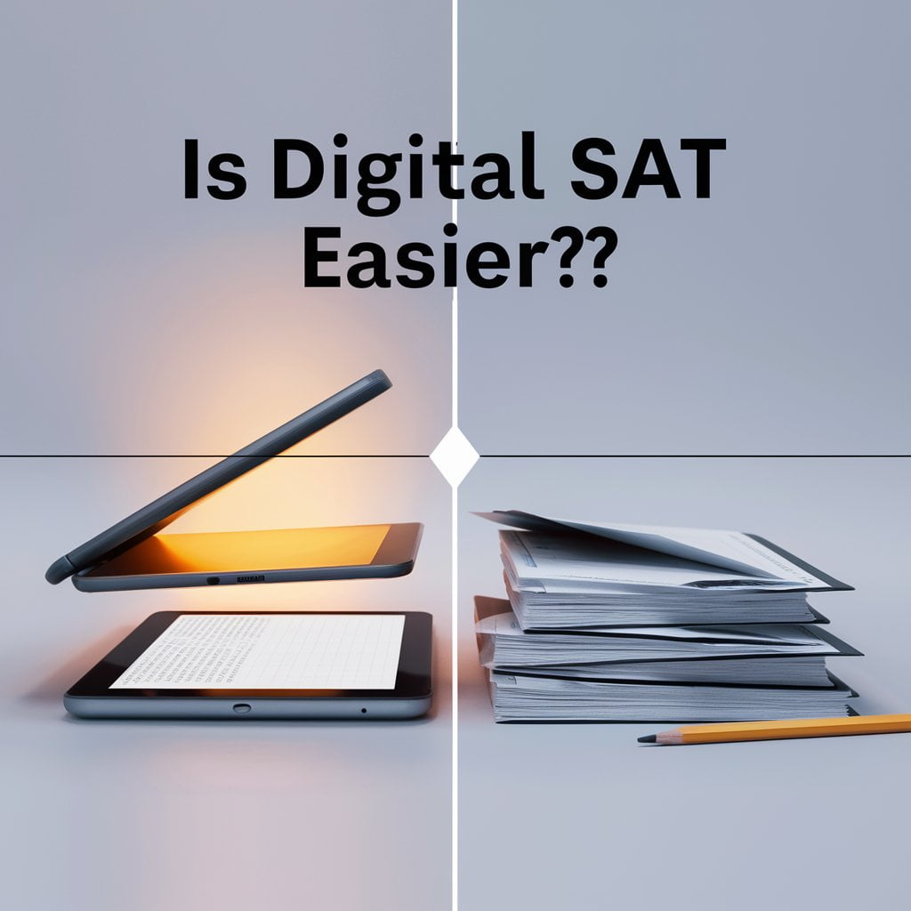 Is Digital SAT easier than The Pen and Paper based version ?